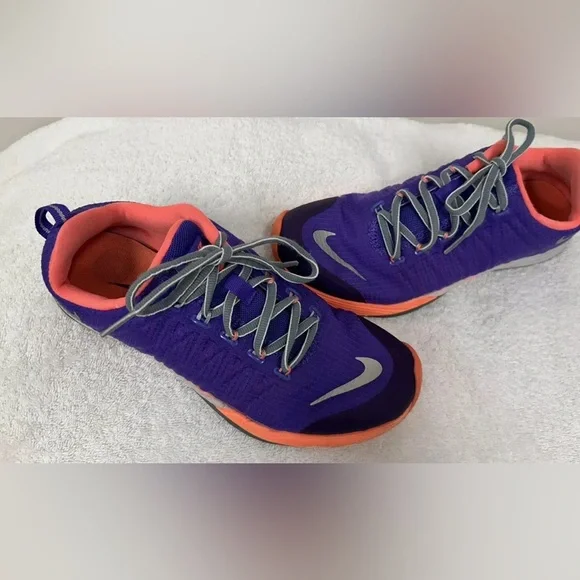 Nike Women's Lunar Cross Element 653528-500 Sport Running Shoes Size 8.5 - Picture 4 of 13